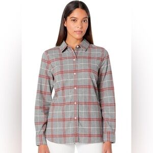 Faherty‎ The Classic Flannel Shirt in Juliet Plaid L
